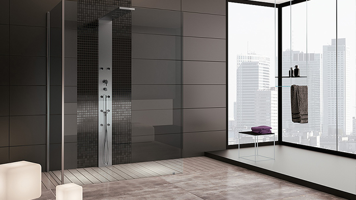 Душевая кабина без поддона