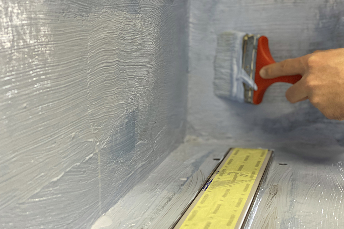 Гідроізоляція ванної кімнати під плитку