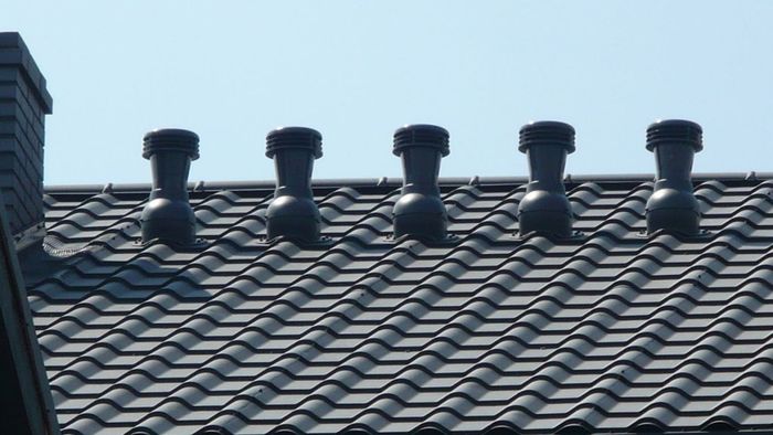 Аеротори на плоскій покрівлі