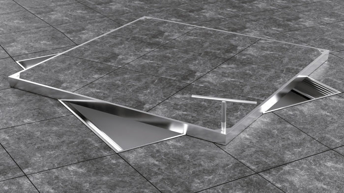 Как выбрать люк для пола: пластиковый или металлический