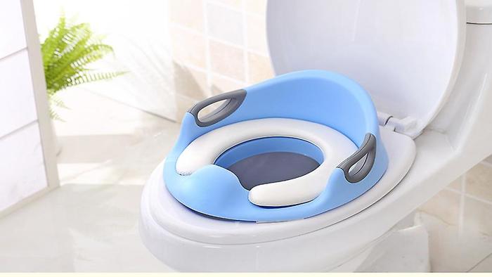 Детская накладка для унитаза с ручками 