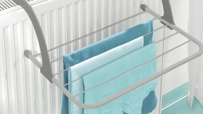 Удобство подвесной сушки для белья