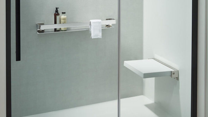 Відкидне сидіння для душу