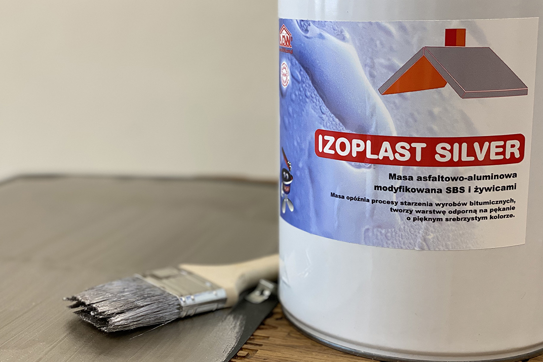 Битумно-алюминиевая  мастика Izoplast Silver - уже на складе