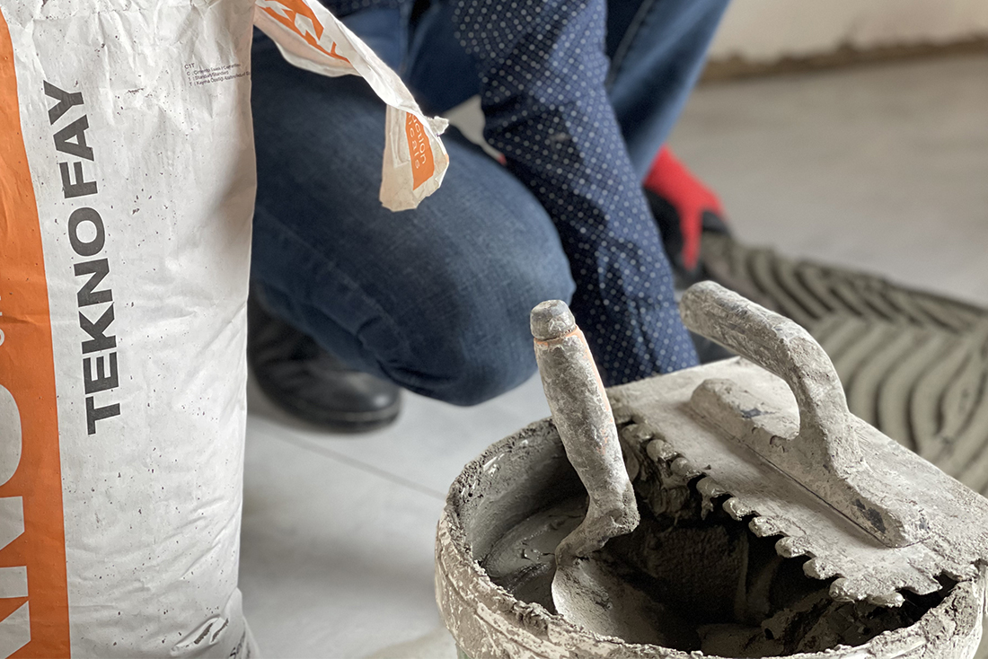 Клей для плитки, мармуру та граніту Teknofay EX