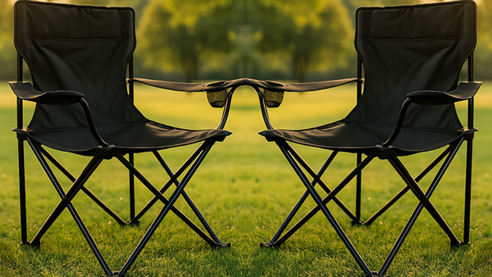 Розкладний стілець для пікніка DIRECTOR - комфорт на природі, як дома