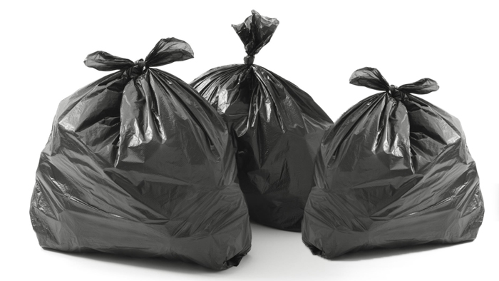 Пакети на 120 літрів для промислових відходів