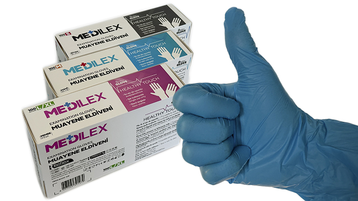 Одноразовые перчатки для медсестер