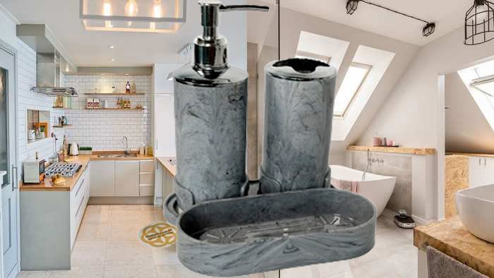 Набор для кухни и ванной комнаты