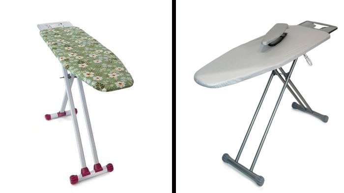 Порівняння прасувальних дощок: PROFESSIONAL та FELICIA