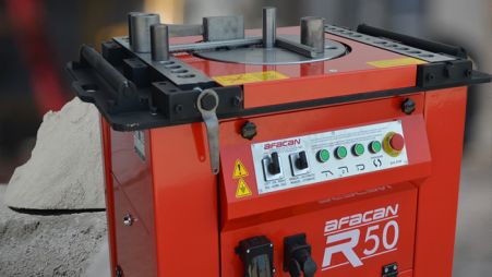 Image 5 Электрический станок Afacan B50: Новый стандарт гибки арматуры