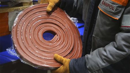 Image 8 Монтаж бентонитового шнура