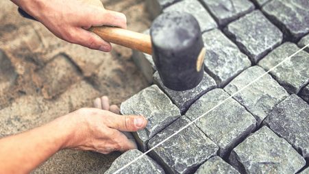 Image 5 Geotextile for laying paving slabs