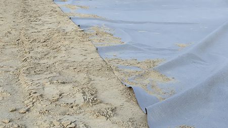 Image 23 Which side is the right way to lay geotextile? How to lay geotextile?