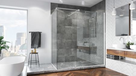 Image 2 Shower cabin without tray: your comfort and safety