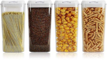 Image 8 Зберігання продуктів у 4-літровому прозорому контейнері KING із кришкою