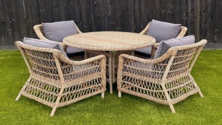 Image 12 Artificial rattan wicker furniture set