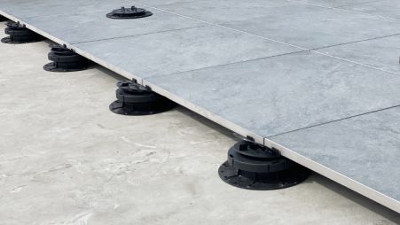 Image 13 Эксплуатируемая кровля на регулируемых опорах