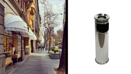 Image 2 Урна-пепельница из нержавеющей стали