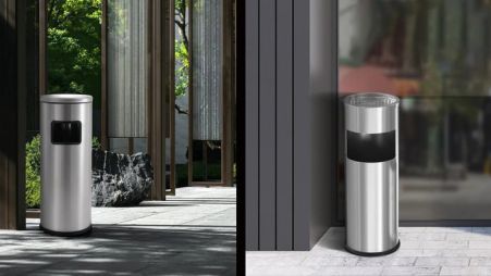 Image 0 Уличная урна из нержавеющей стали: высотой 60 см