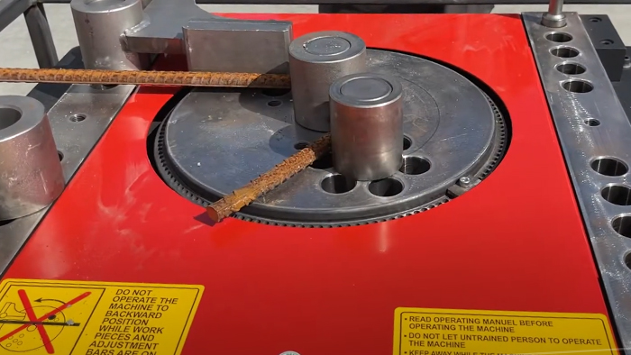 Электрический станок для гибки арматуры Afacan B36