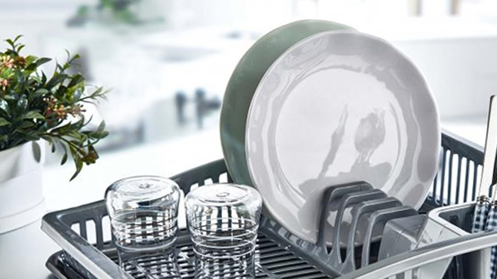 Сушарка для посуду з піддоном