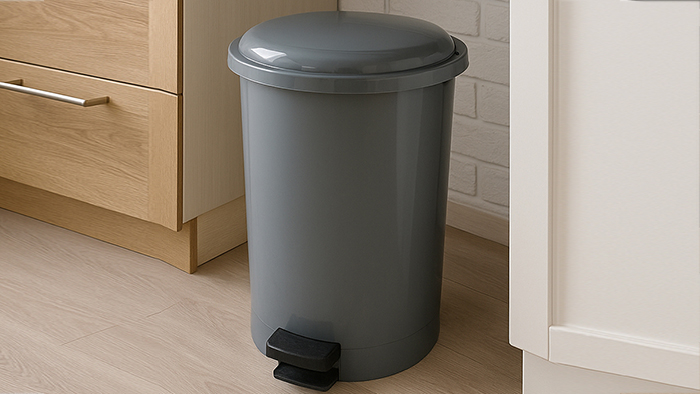 Пластикові відра з педаллю – гігієна, зручність та стиль у кожному русі